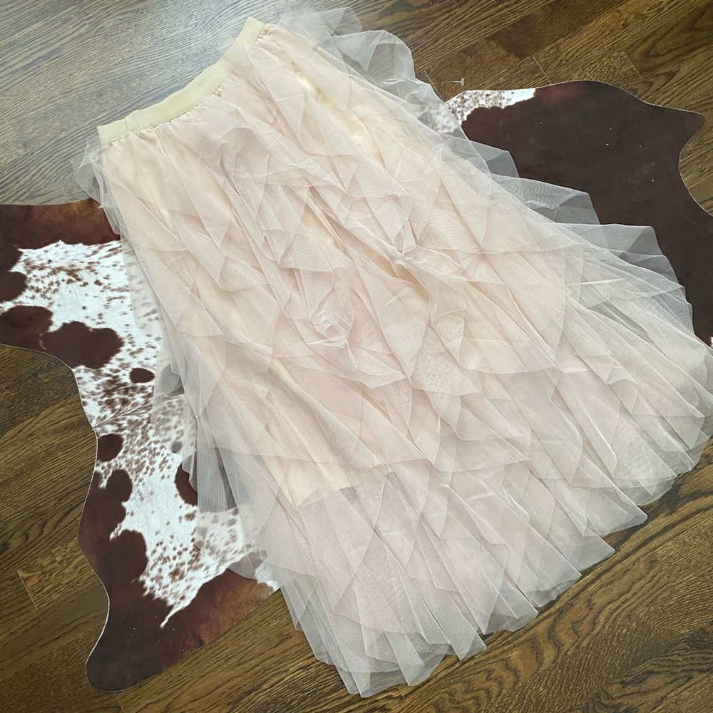 Tiered Midi Evening Skirt - Picture 6 of 7